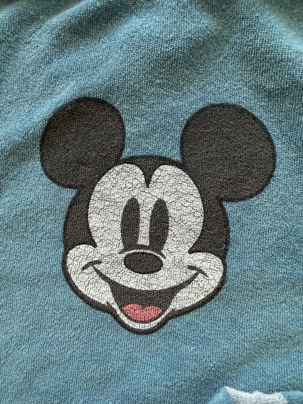 Mickey Mouse Blue 6-9M Tee & Check Shorts Set with Bucket Hat - Picture 5 of 10